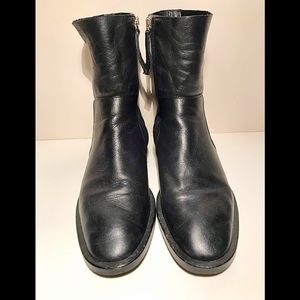 Top Shop soft leather above ankle bootie